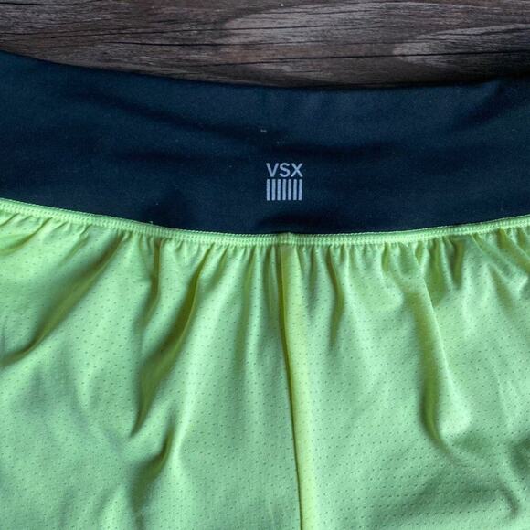 Victoria's Secret VSX Sport sz XS‎ yellow running shorts - Picture 4 of 5